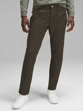 lululemon athletica Men's Olive Green ABC pants Chinos